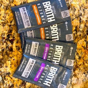 Pruvit Bone broth 2 salted Carmel, 2 Thyme